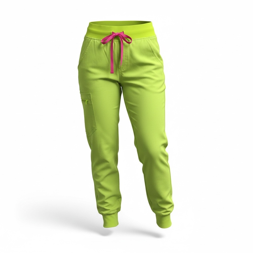 Figs Zamora joggers in Limeaid 😎 🍋‍🟩